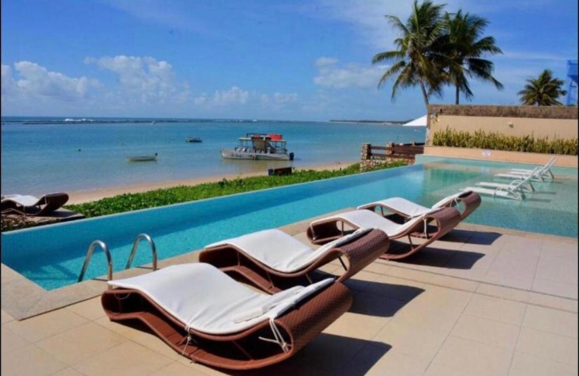 Barra Bali - Paraíso Beira Mar Barra de São Miguel Exterior foto